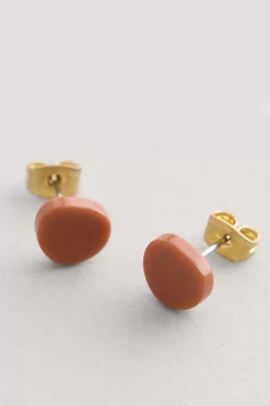 Women Seasalt Cornwall Talland Smooth Stud Earrings