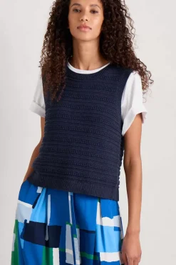 Women Seasalt Cornwall Tepel Knitted Vest