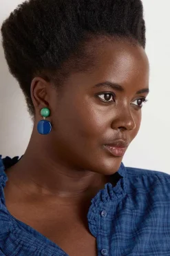 Women Seasalt Cornwall Torch Lily Drop Earrings