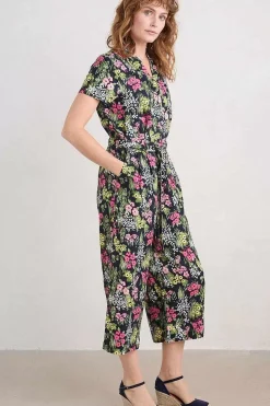 Women Seasalt Cornwall Treen Cove Linen Jumpsuit
