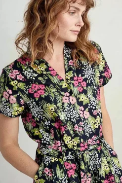 Women Seasalt Cornwall Treen Cove Linen Jumpsuit