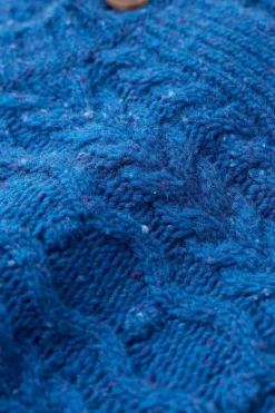 Women Seasalt Cornwall Tressa Merino Blend Cable Knit Cardigan