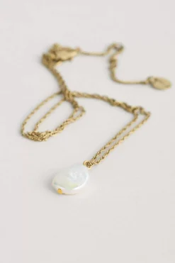 Women Seasalt Cornwall Valency Freshwater Pearl Pendant Necklace