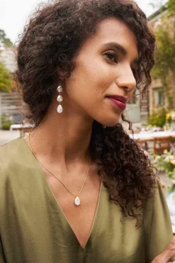 Women Seasalt Cornwall Valency Freshwater Pearl Pendant Necklace