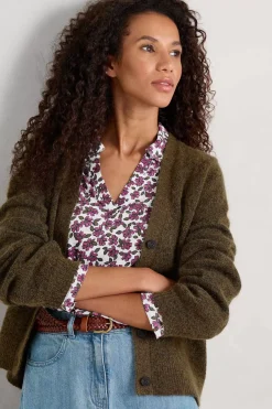 Women Seasalt Cornwall Wavecrest Jersey Shirt (Gots)