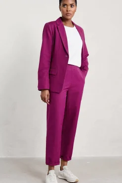 Women Seasalt Cornwall Westlin Straight Leg Suit Trousers
