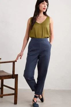 Women Seasalt Cornwall Wilder V-Neck Satin Vest