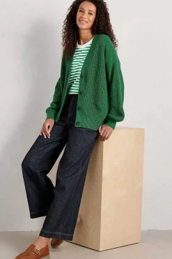 Women Seasalt Cornwall Winding Creek Organic Cotton Knit Cardigan