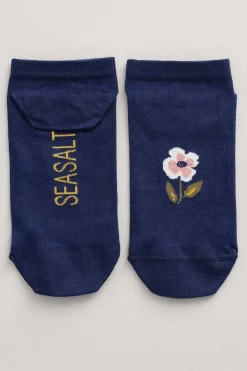 Women Seasalt Cornwall Women's Arty Organic Cotton Trainer Socks