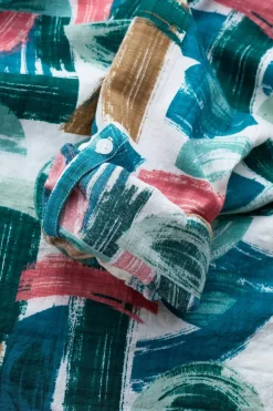 Women Seasalt Cornwall Wren Flutter Longline Shirt