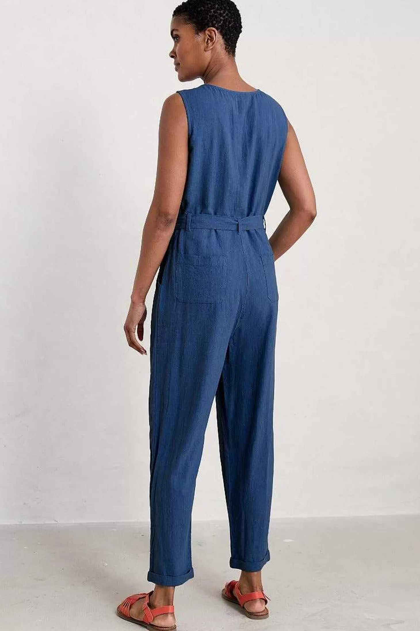 Women Seasalt Cornwall Abbey Pool Sleeveless Jumpsuit