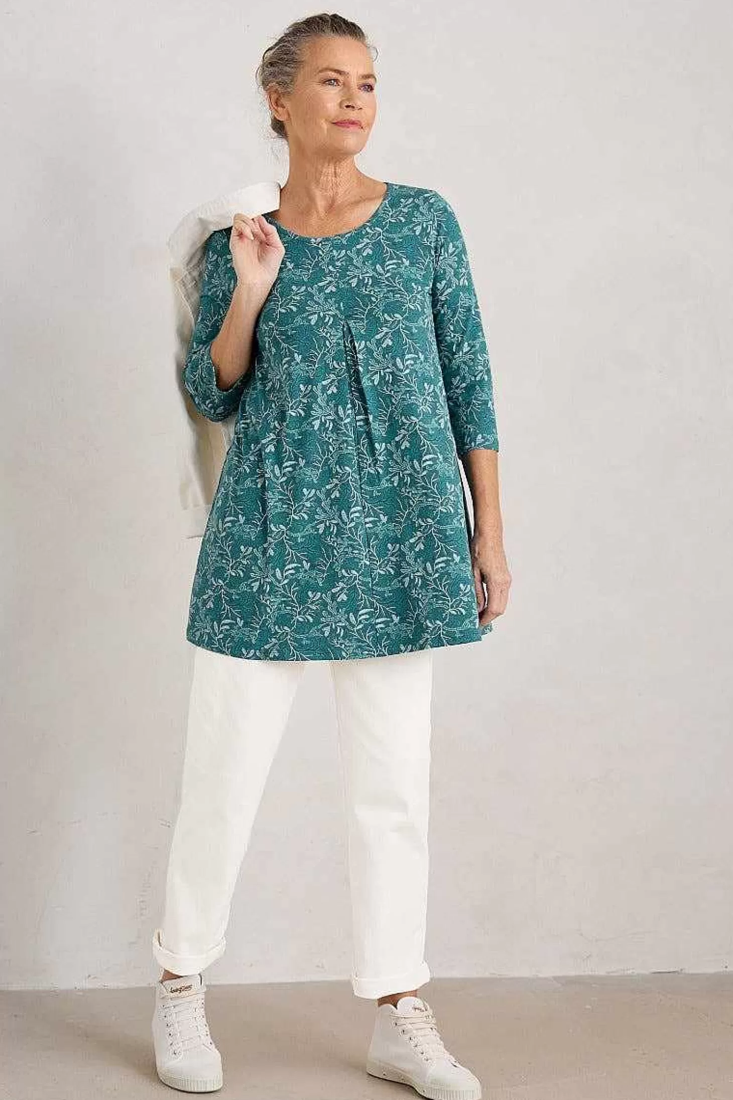 Women Seasalt Cornwall Arusha Cotton Jersey Tunic (Gots)