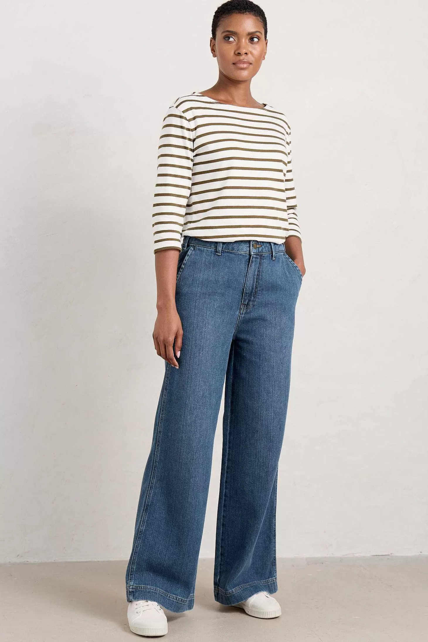 Women Seasalt Cornwall Blake Wide Leg Jeans