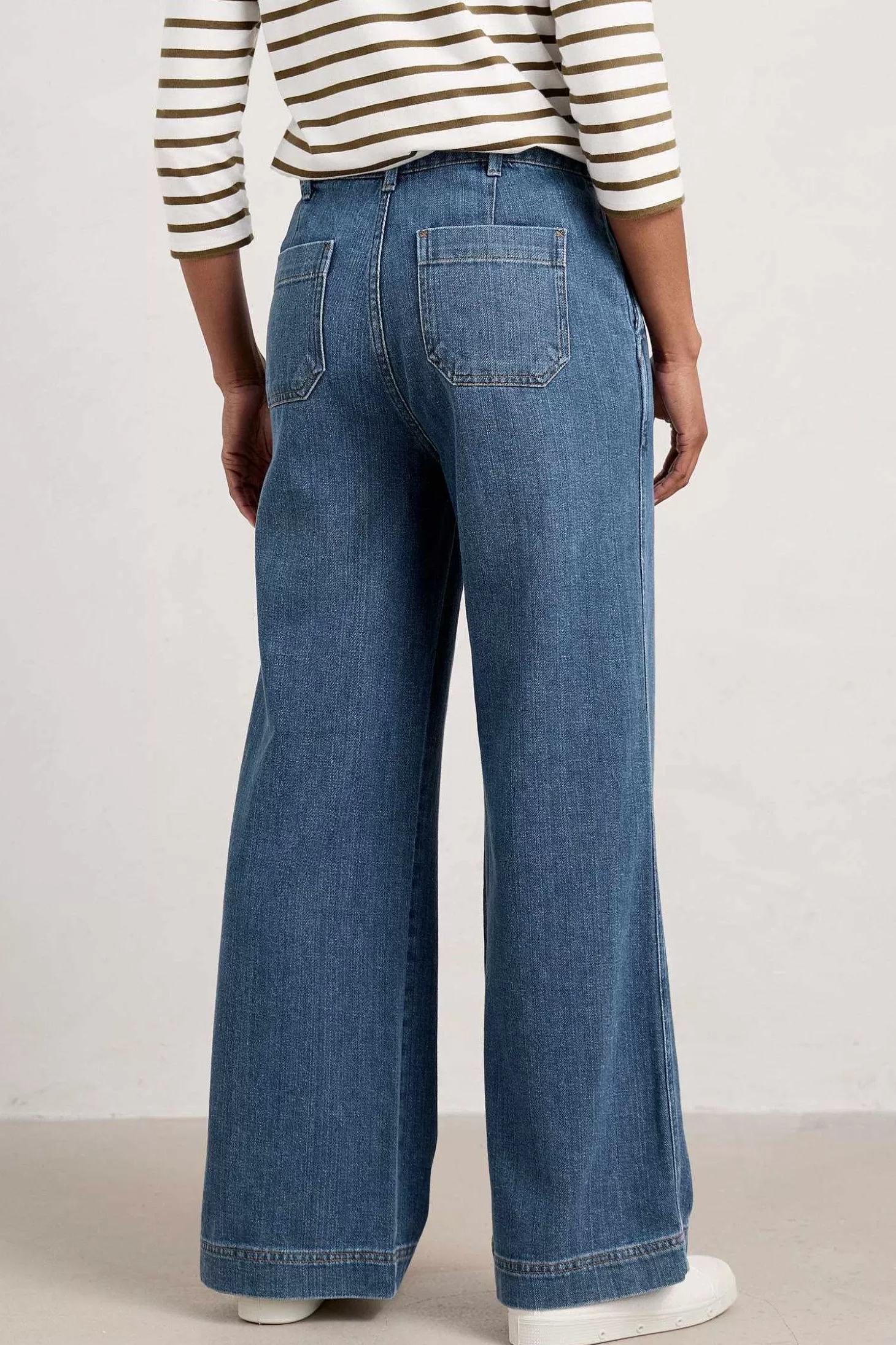 Women Seasalt Cornwall Blake Wide Leg Jeans