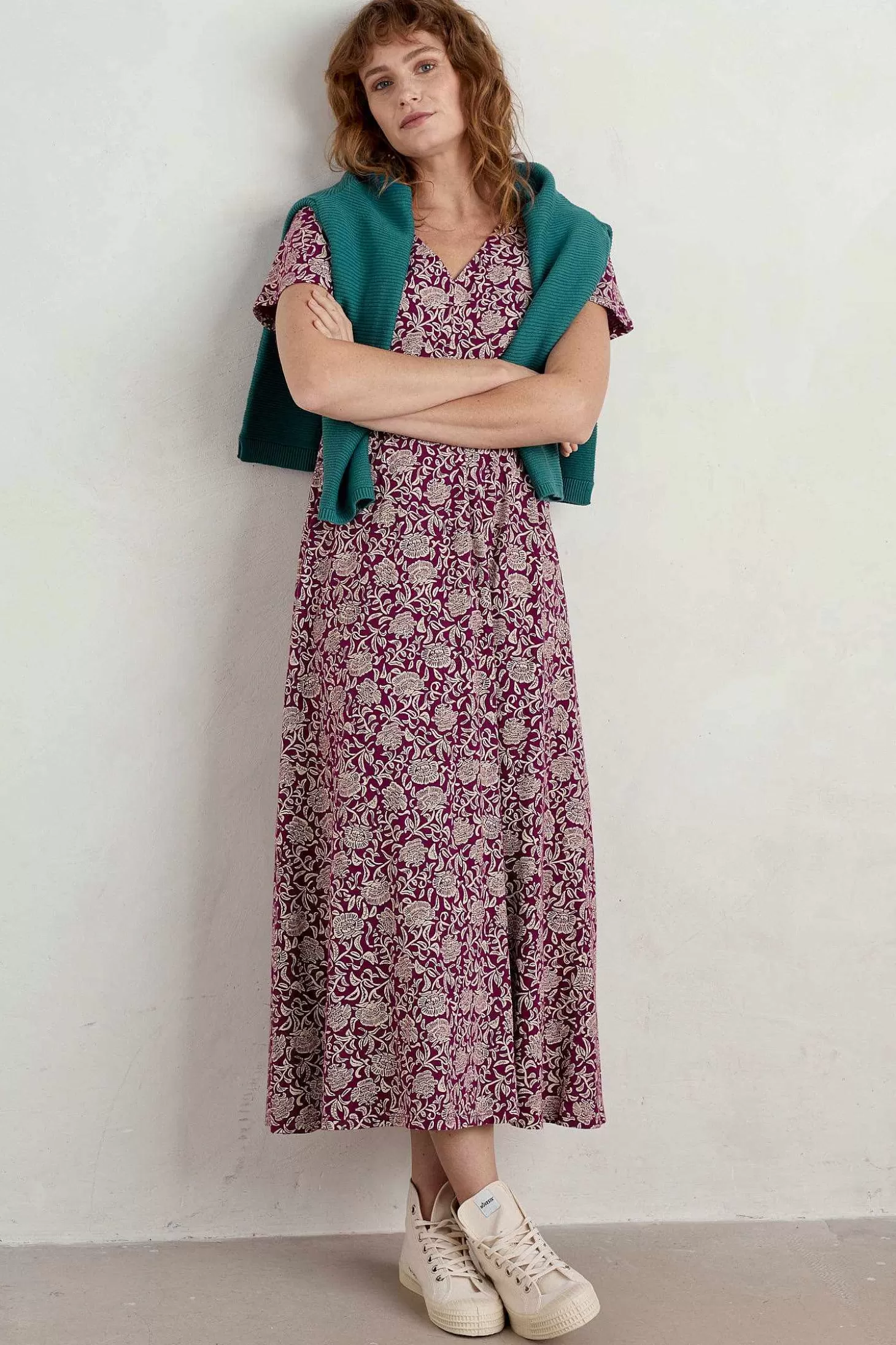 Women Seasalt Cornwall Chateaux Maxi Dress