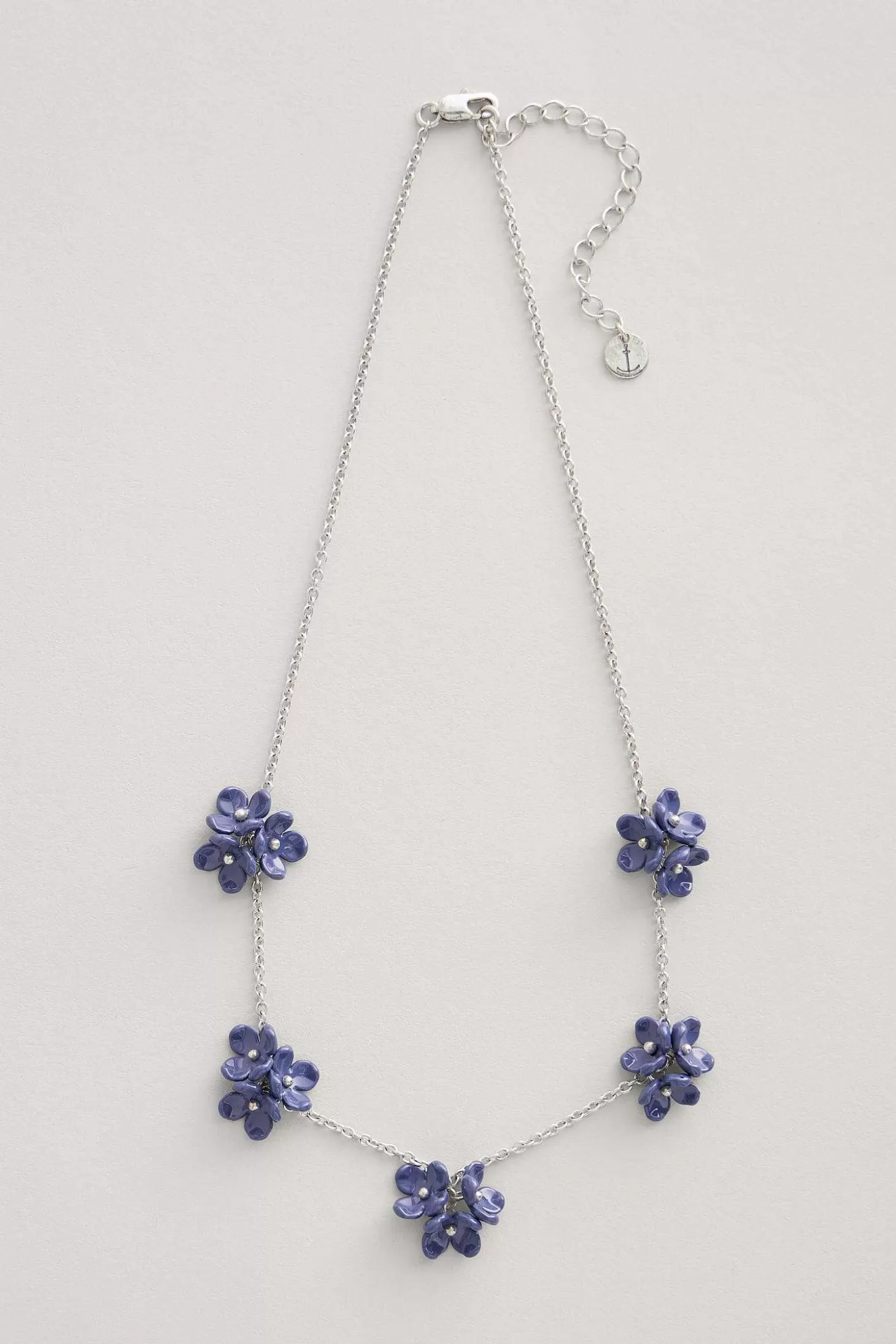 Women Seasalt Cornwall Corsage Flower Chain Necklace