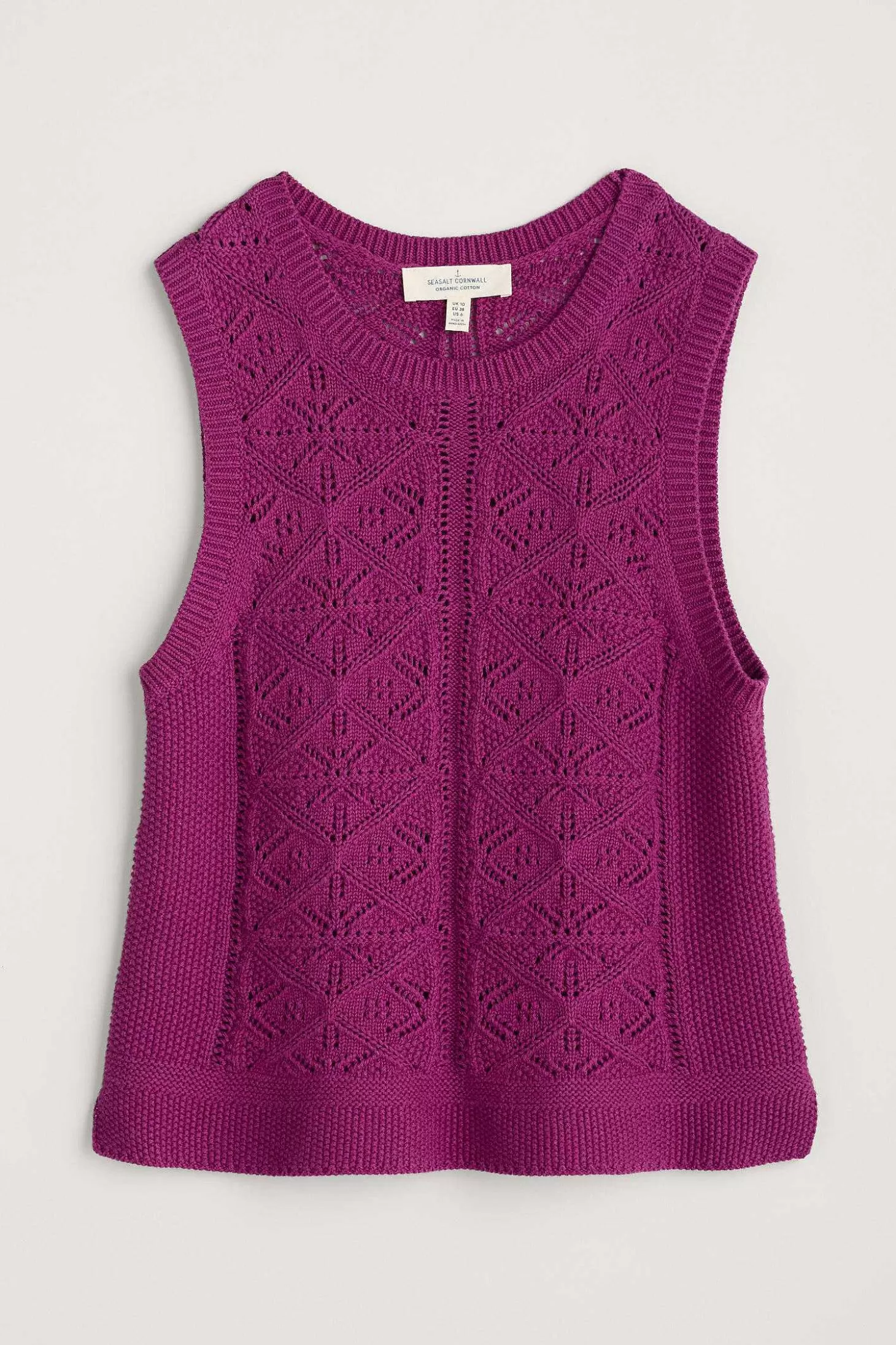 Women Seasalt Cornwall Doe Path Knitted Vest