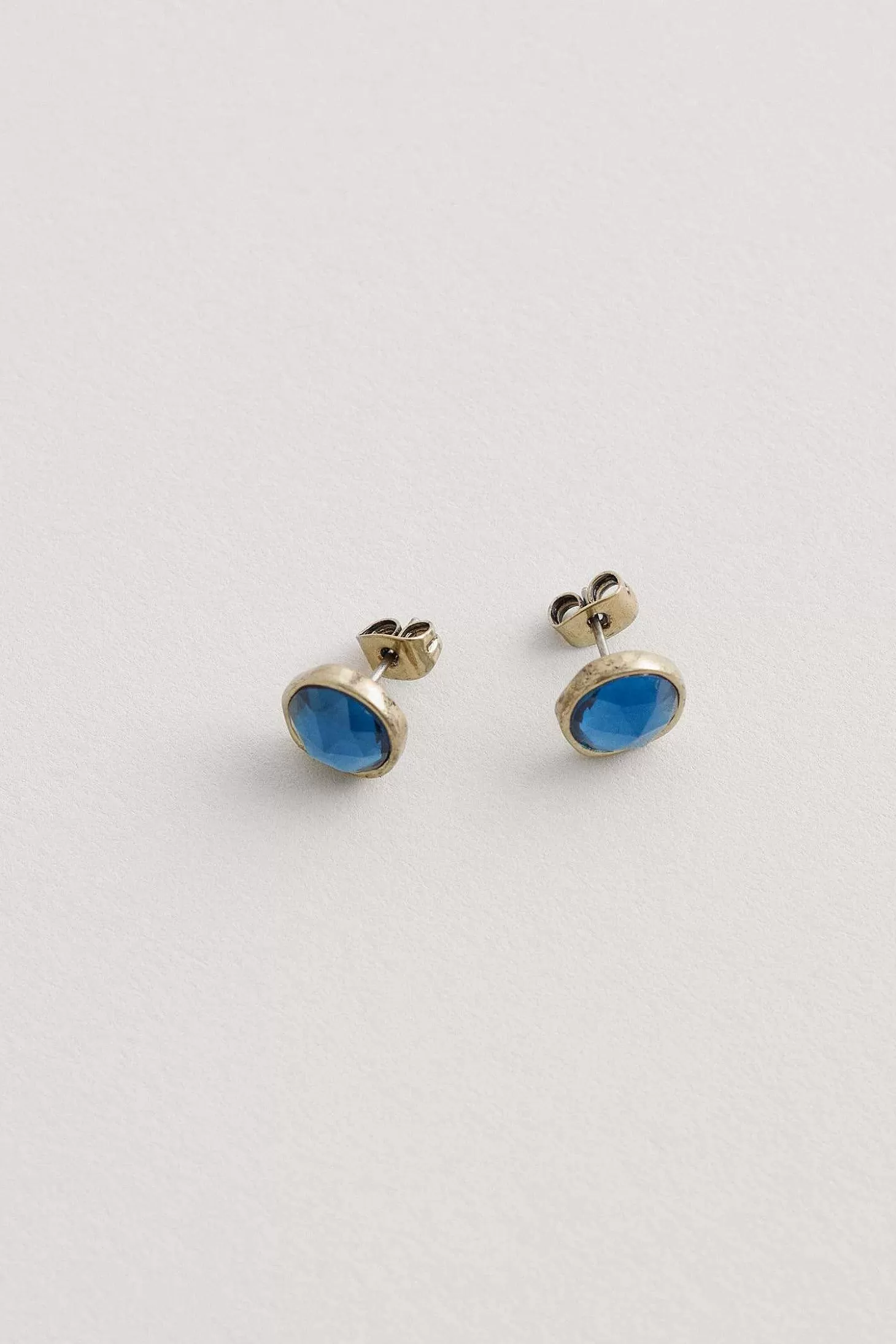 Women Seasalt Cornwall Dot Moth Stud Earrings