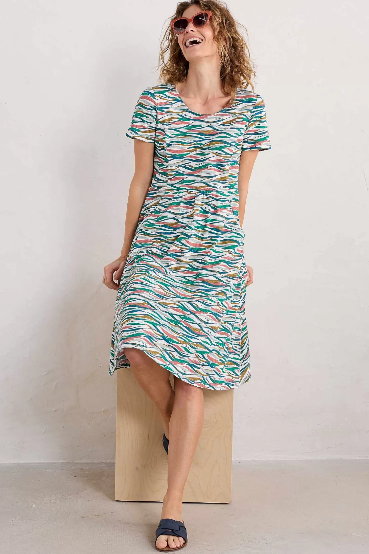 Women Seasalt Cornwall Enor Fit-And-Flare Dress