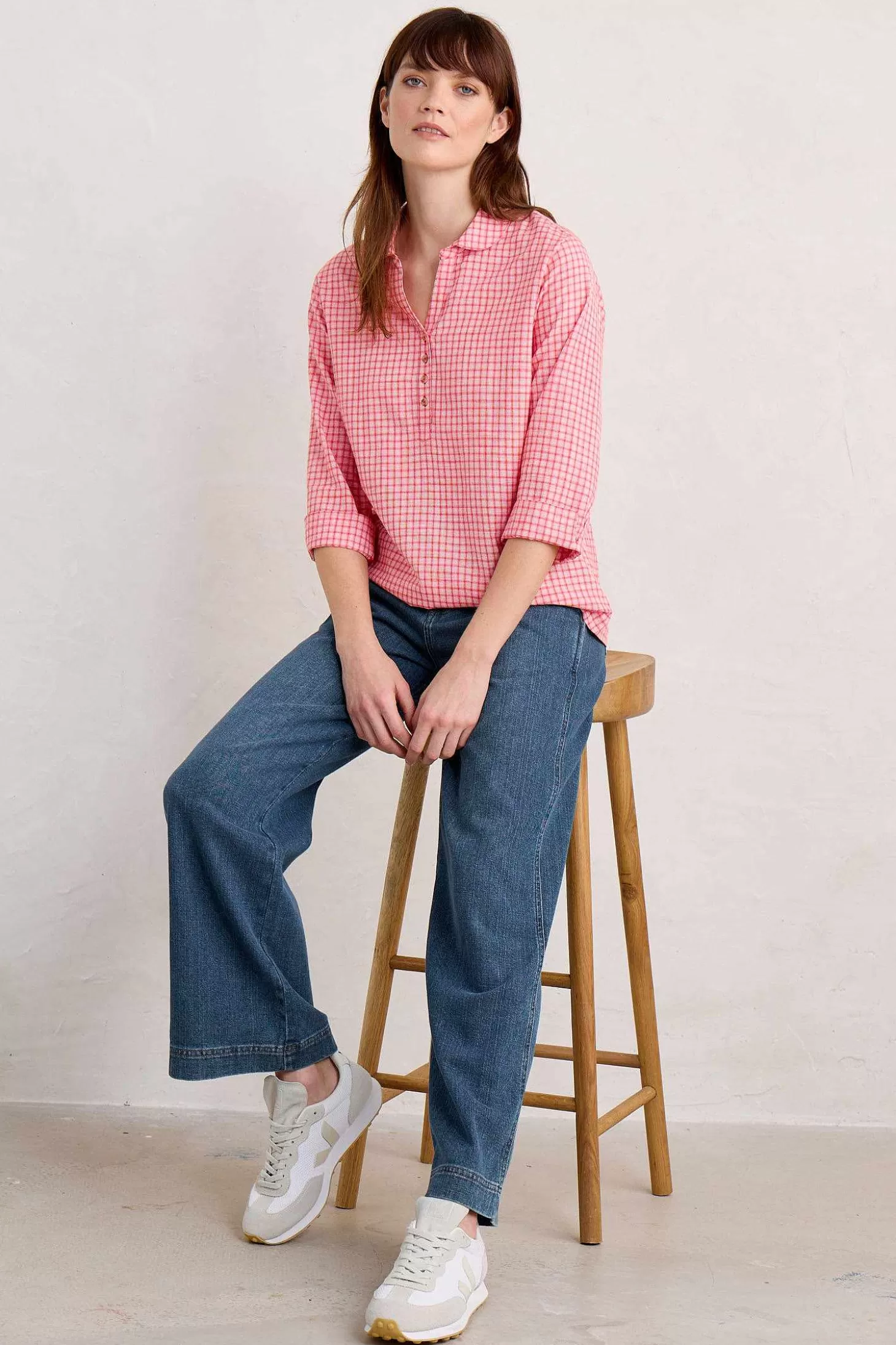 Women Seasalt Cornwall Farsight Cotton Shirt