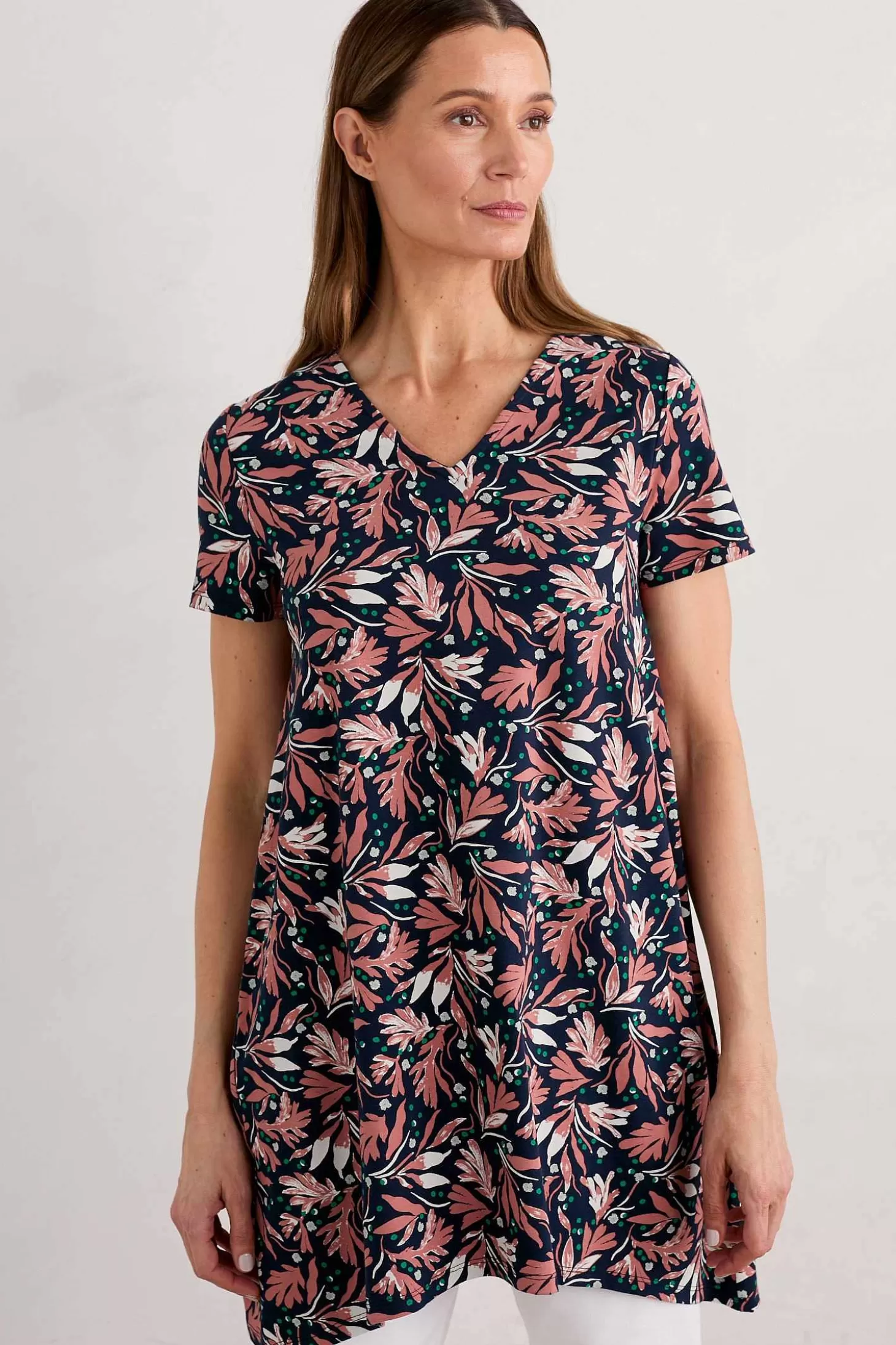 Women Seasalt Cornwall Field Guide V-Neck Tunic