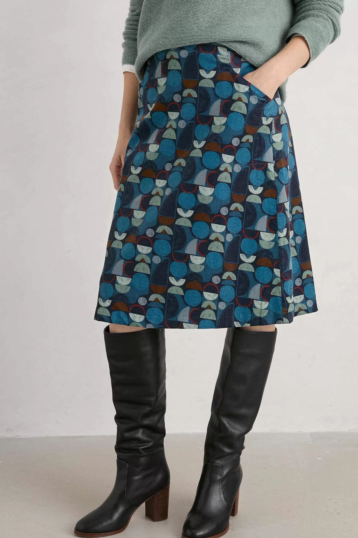 Women Seasalt Cornwall Forest View Skirt