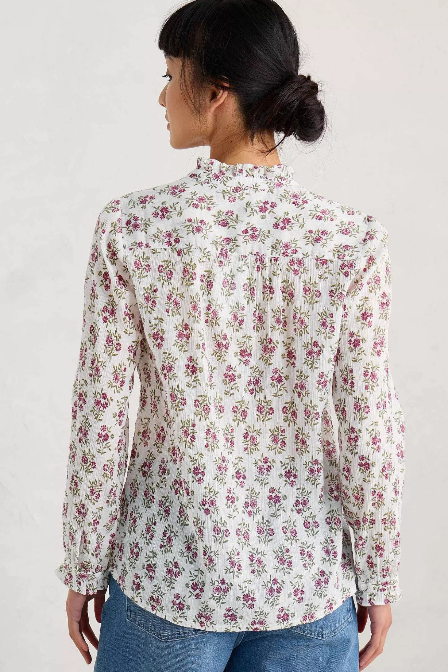 Women Seasalt Cornwall Garden Plot Shirt