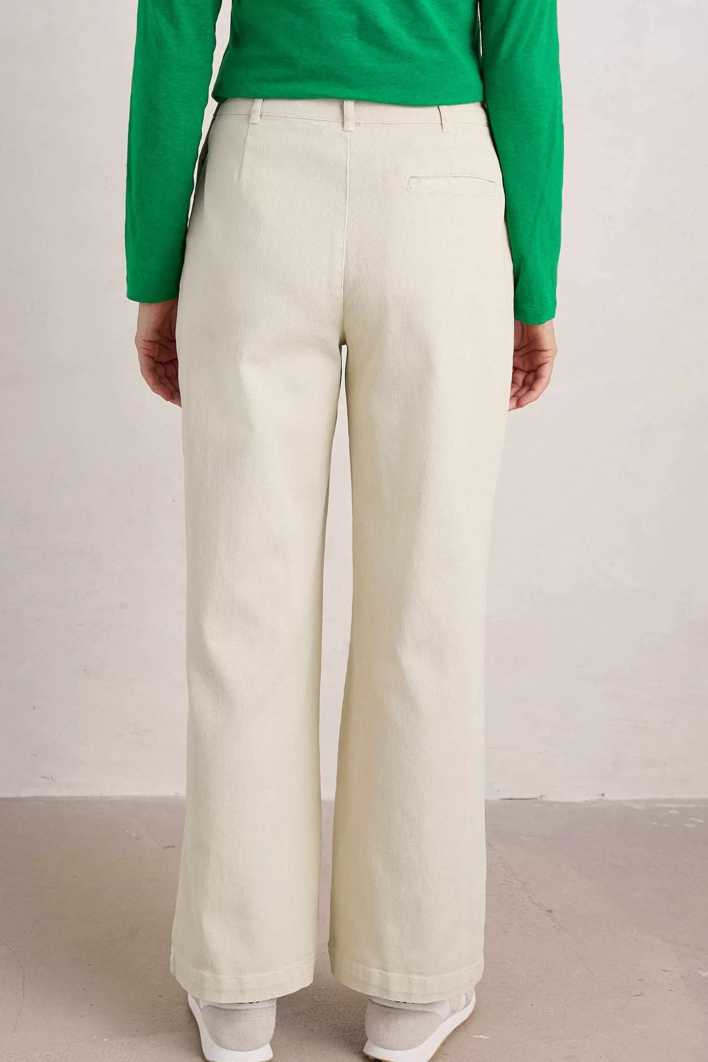 Women Seasalt Cornwall Hannafore View Full Length Wide Leg Trousers