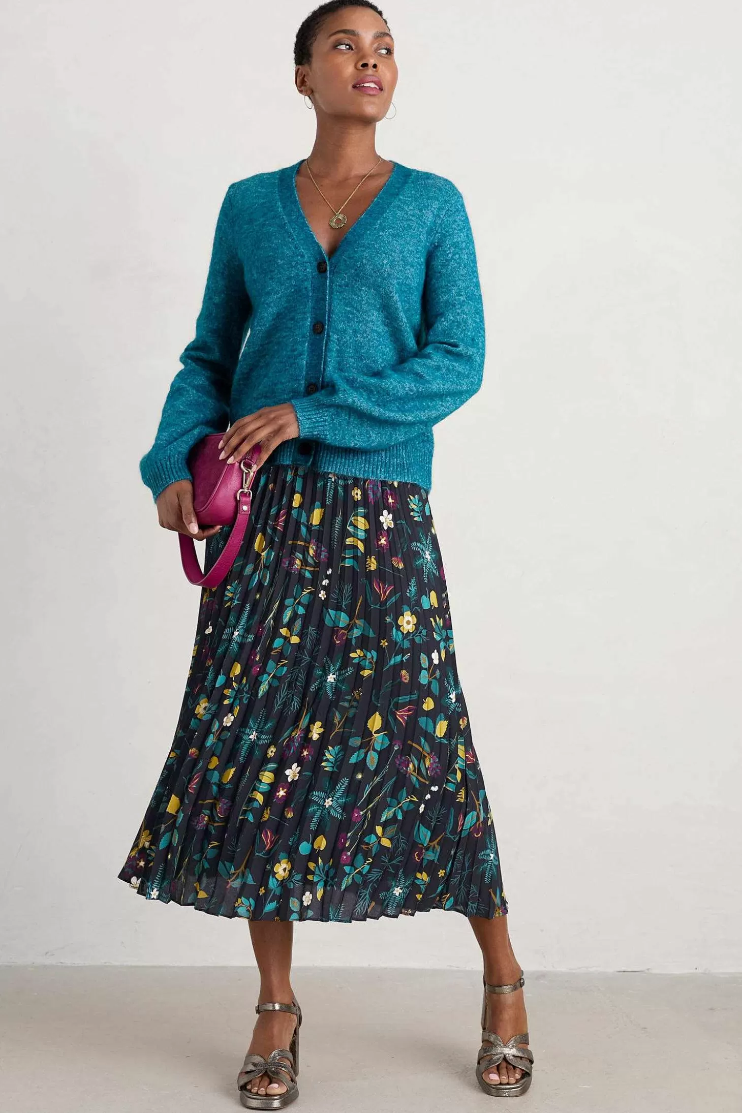 Women Seasalt Cornwall Heatherbank Midi Skirt