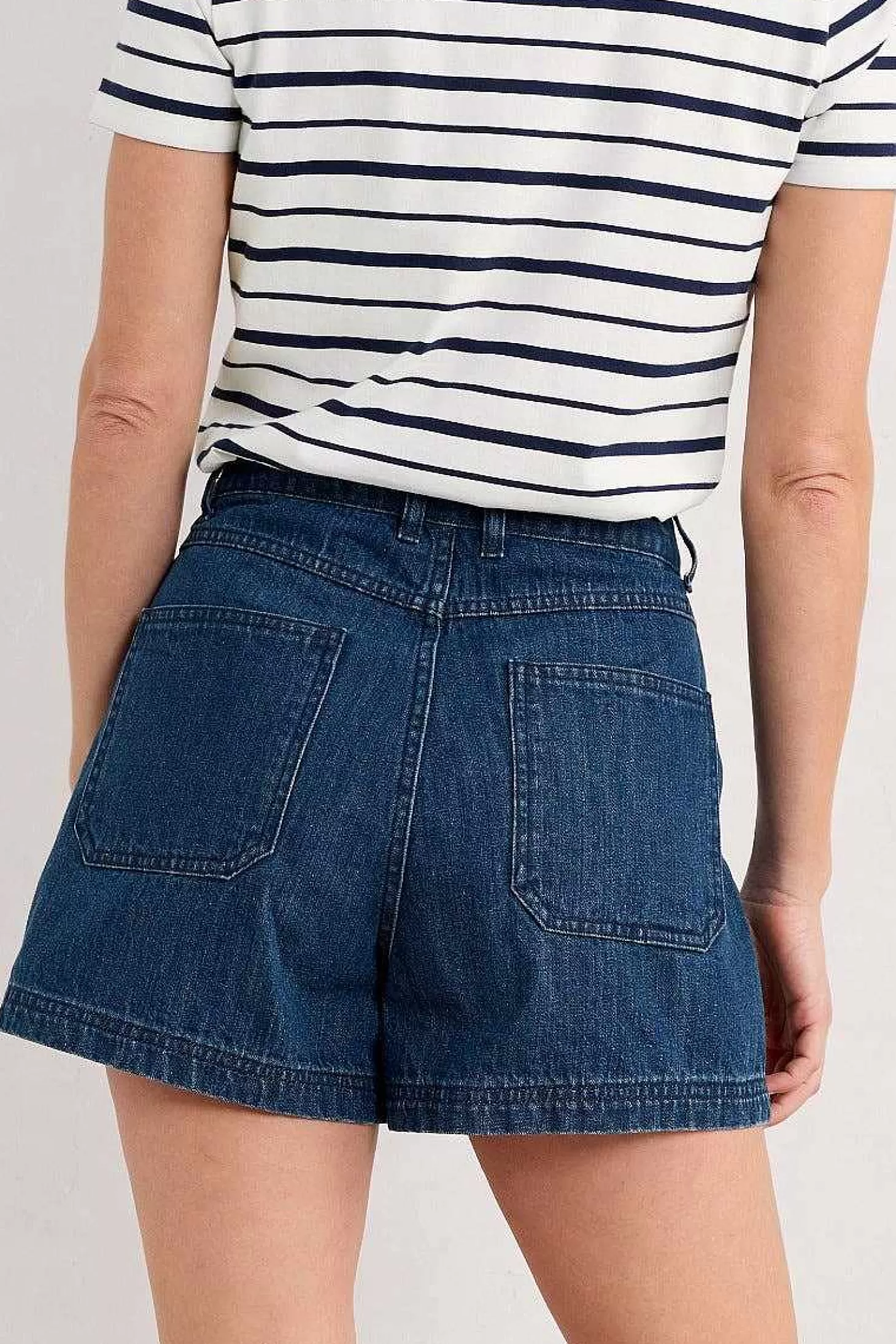 Women Seasalt Cornwall Holloway Denim Shorts