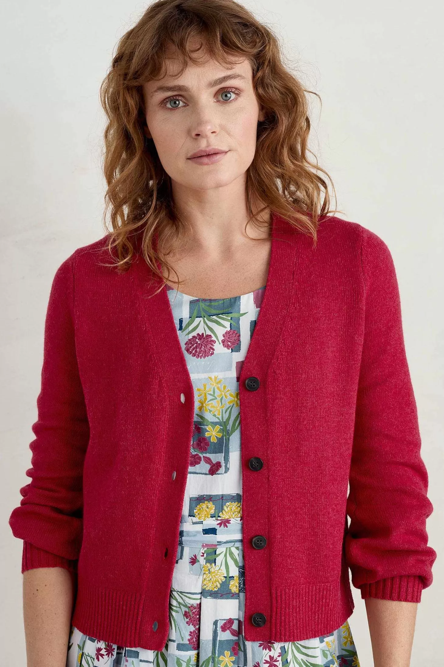 Women Seasalt Cornwall Lambe Creek V-Neck Cardigan