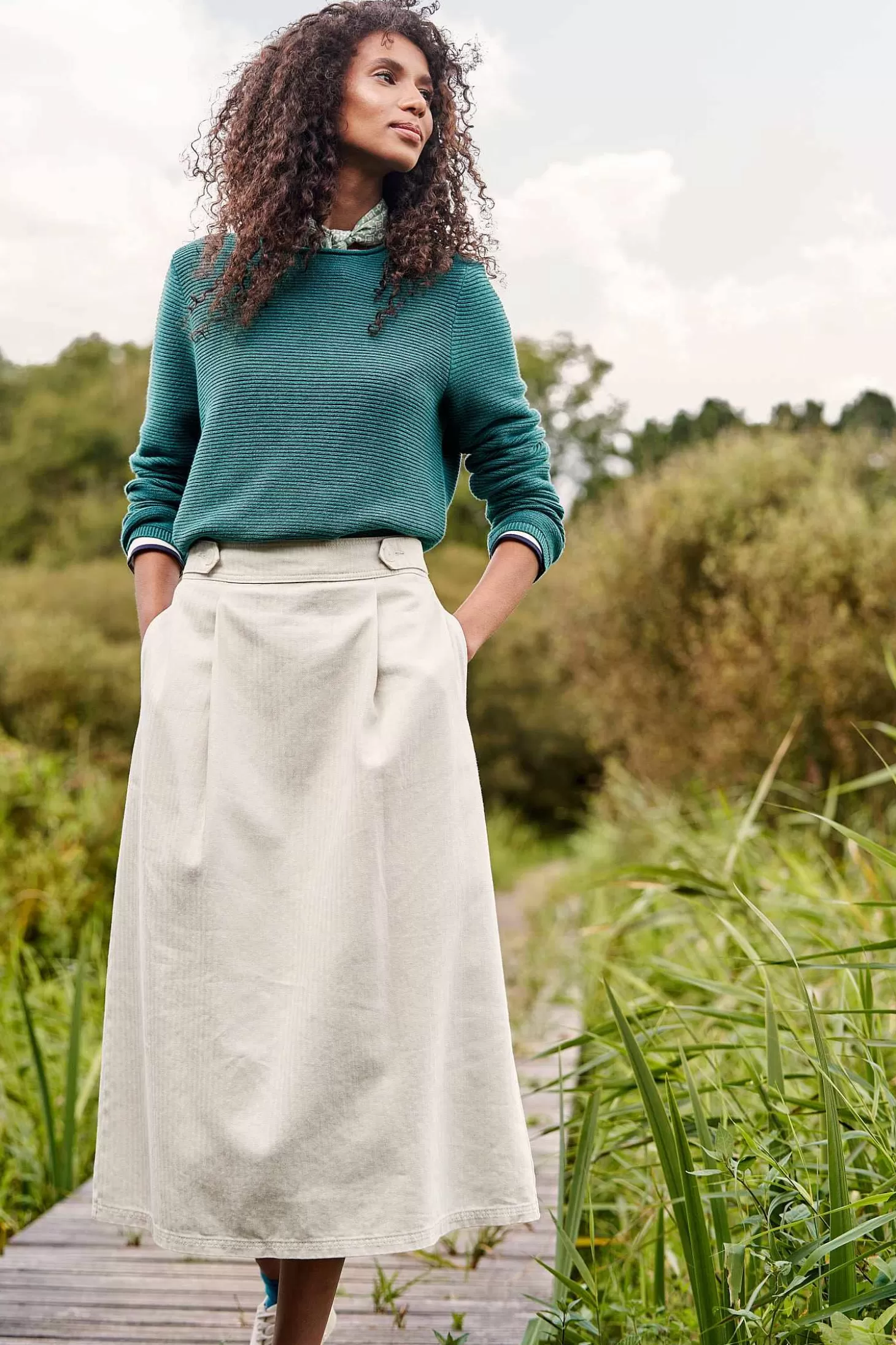 Women Seasalt Cornwall Makers Cotton Jumper