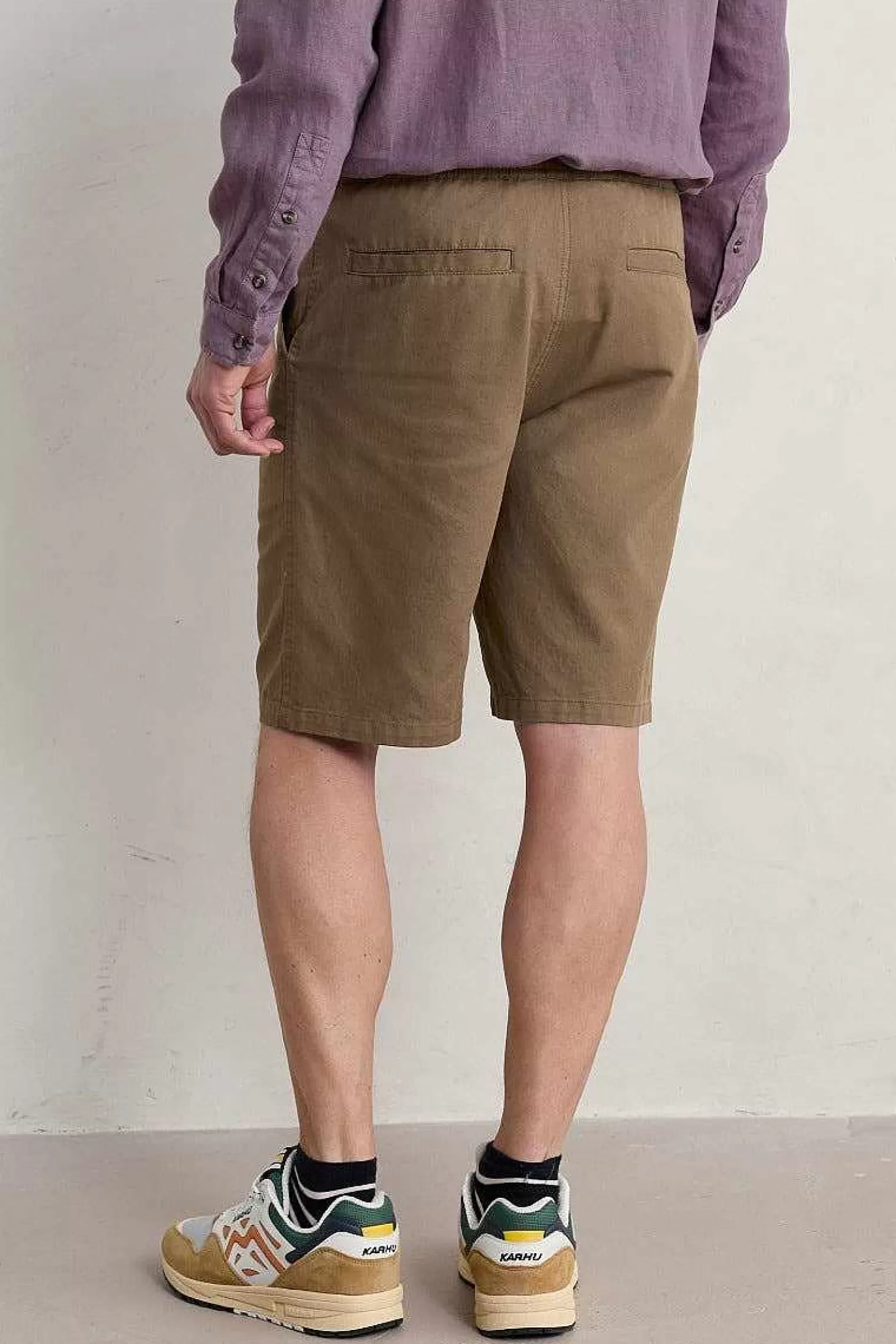 Men Seasalt Cornwall Men's Lighterman Organic Cotton Shorts