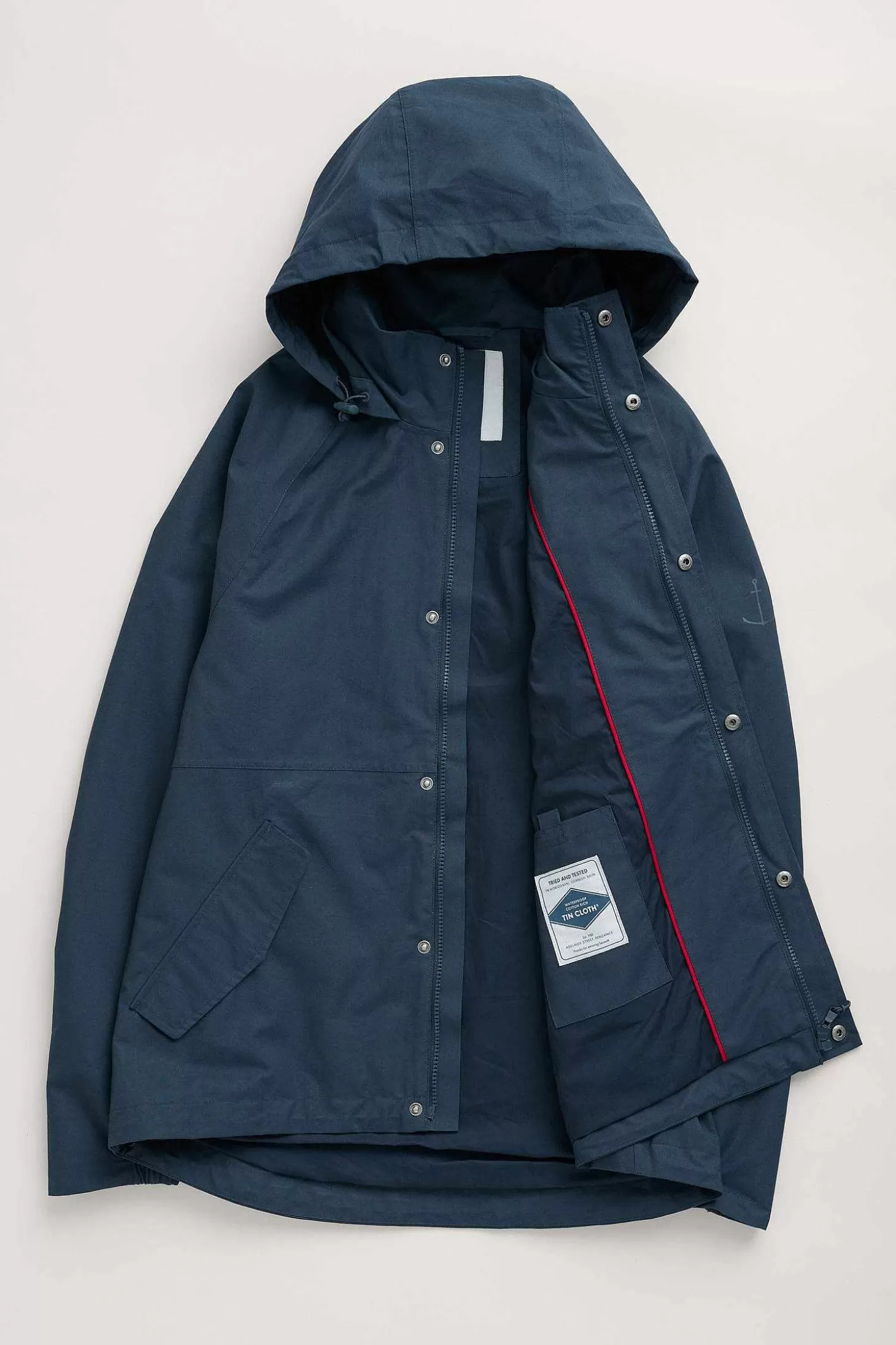 Men Seasalt Cornwall Men's Sea Edge Waterproof Coat