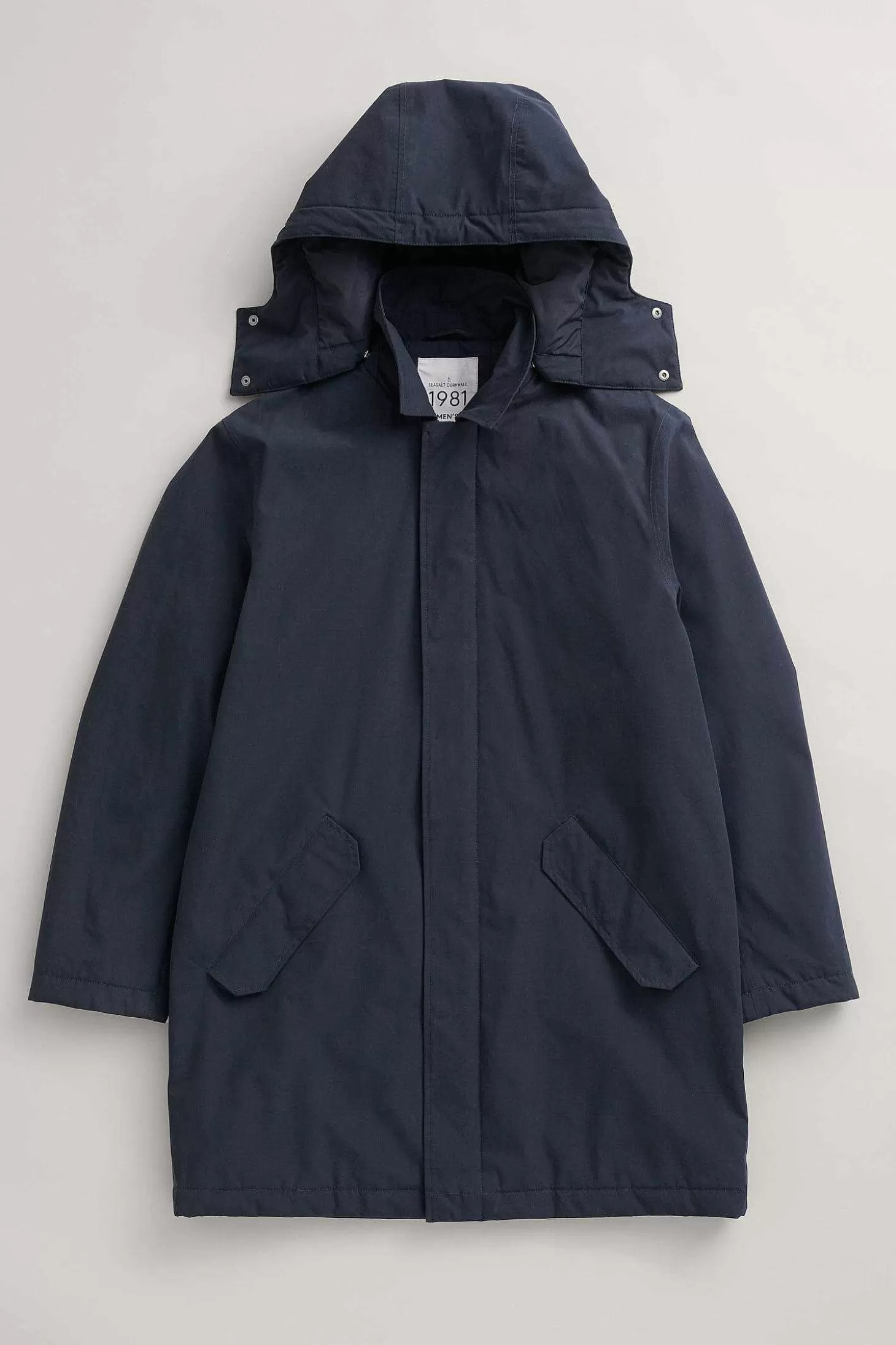 Men Seasalt Cornwall Men's Stone Wave Waterproof Coat