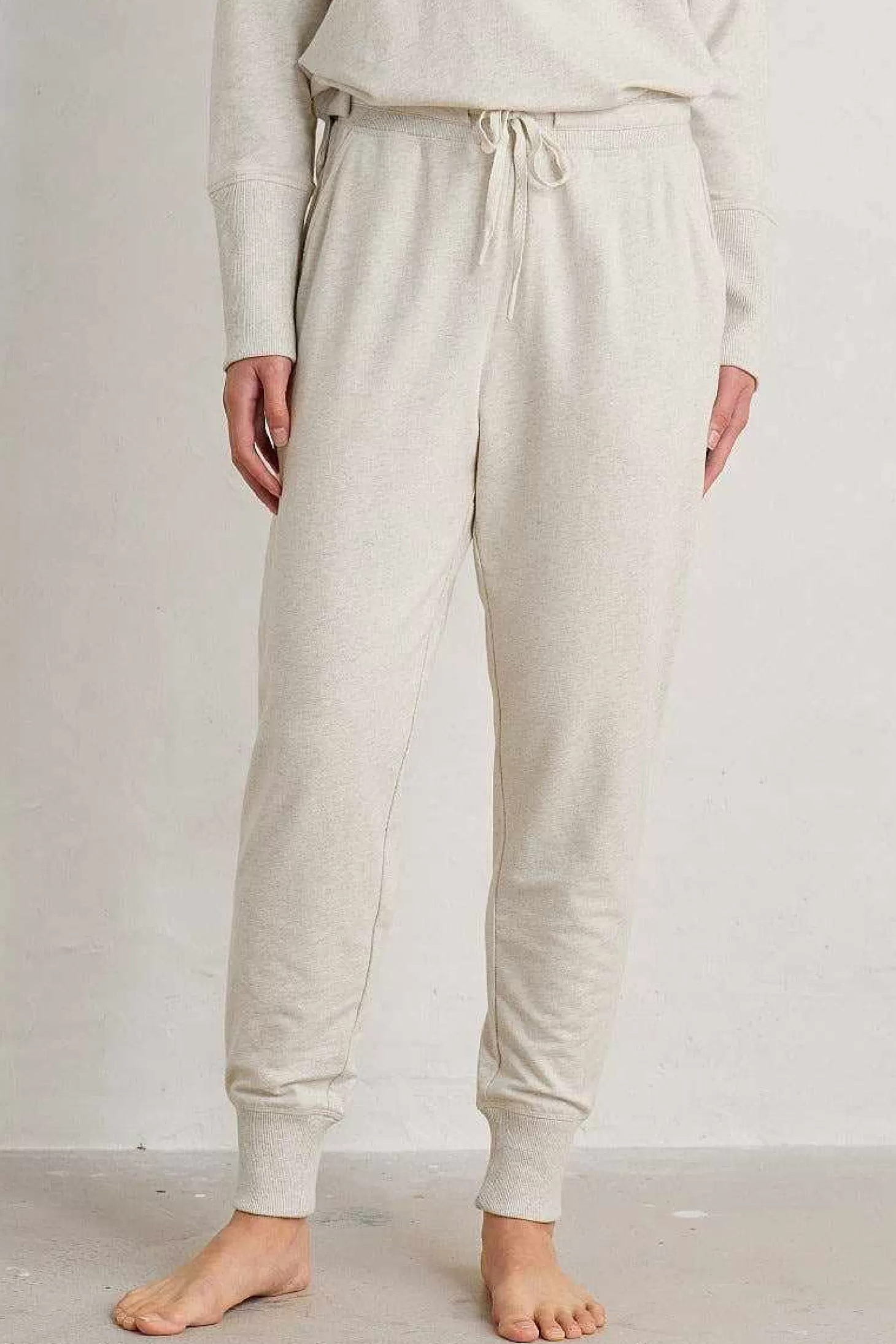 Women Seasalt Cornwall Night Air Organic Cotton Cuffed Joggers