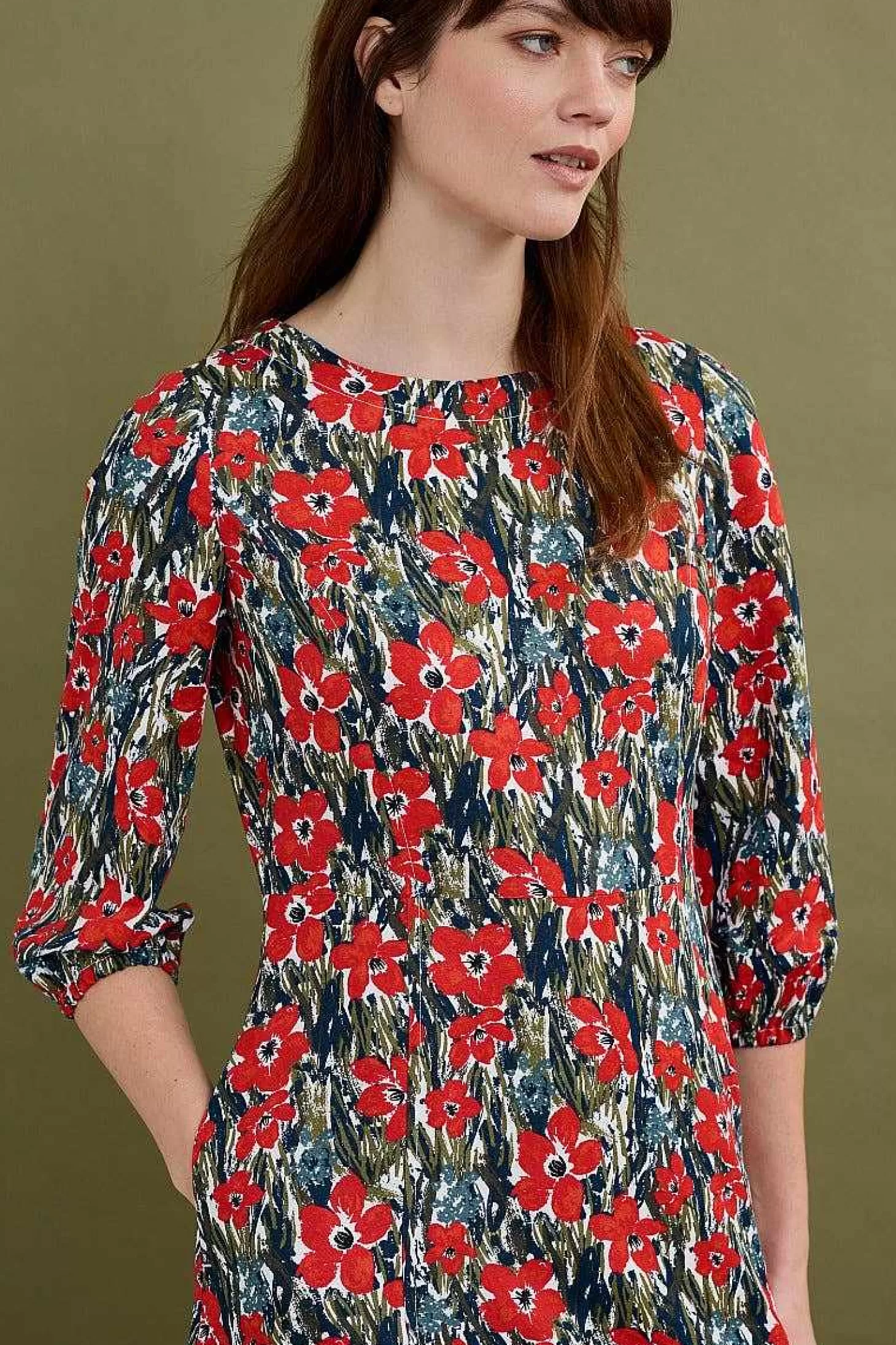 Women Seasalt Cornwall Pellar Floral Dress