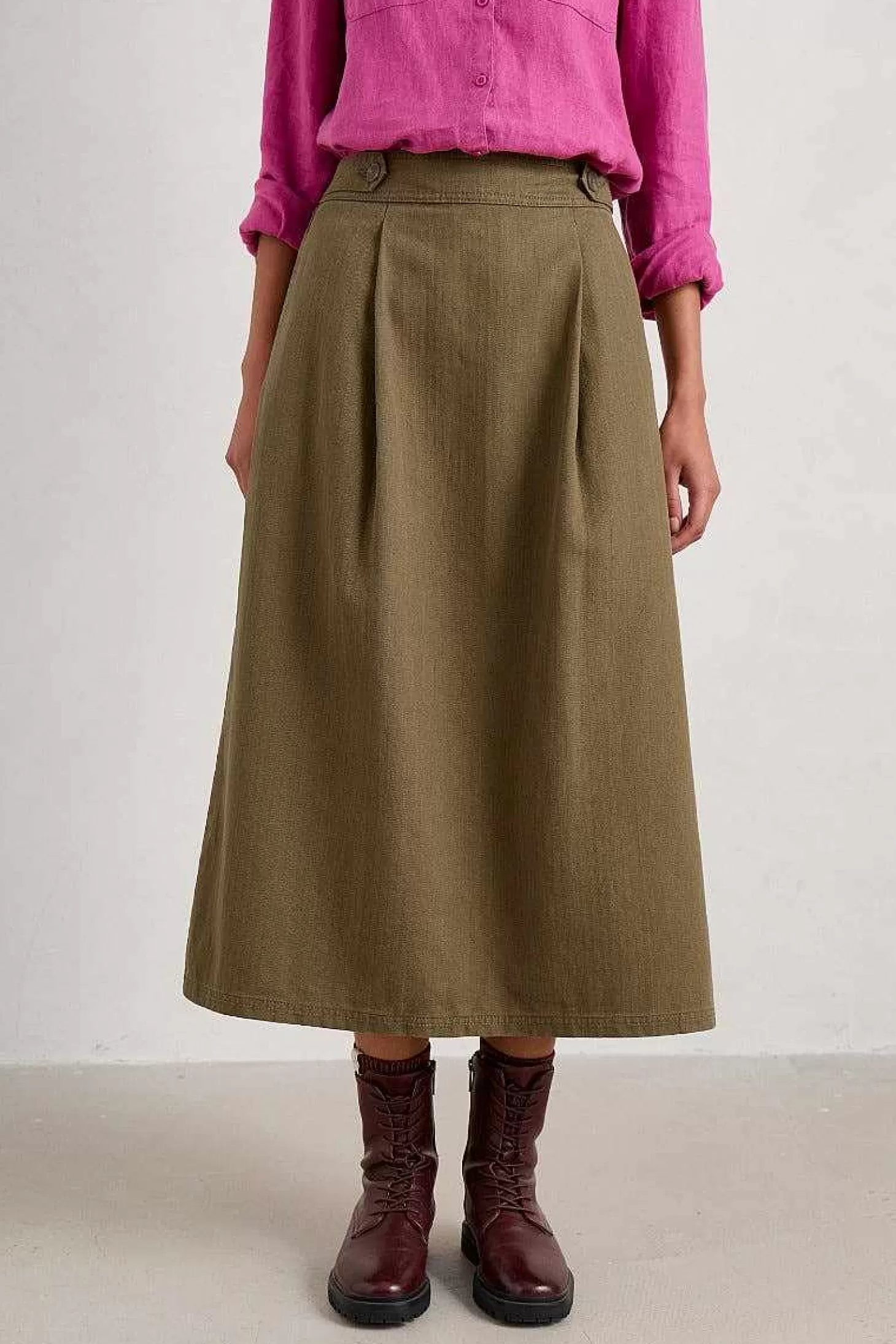 Women Seasalt Cornwall Penjerrick Midi Skirt