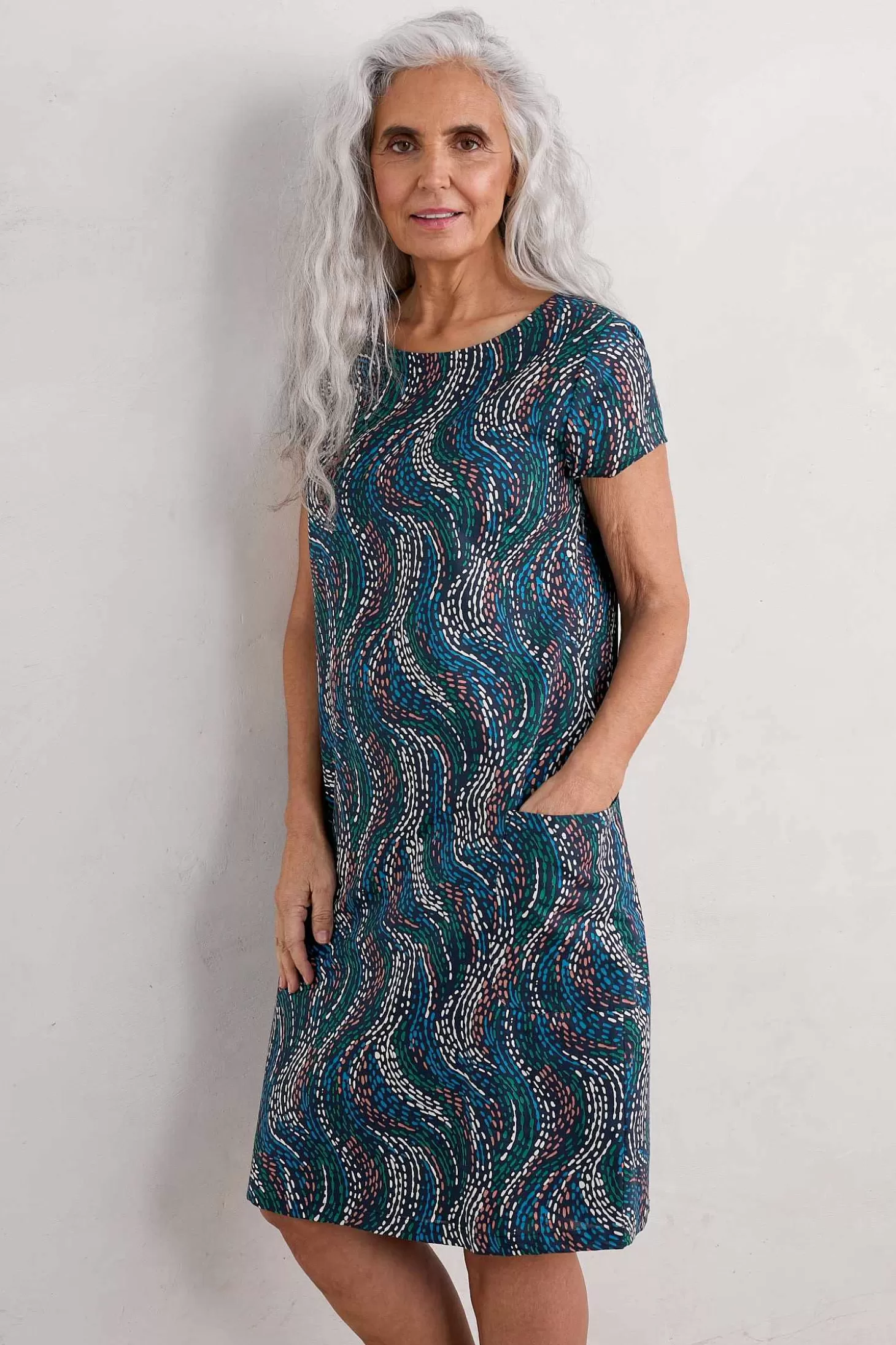 Women Seasalt Cornwall River Cove Shift Dress