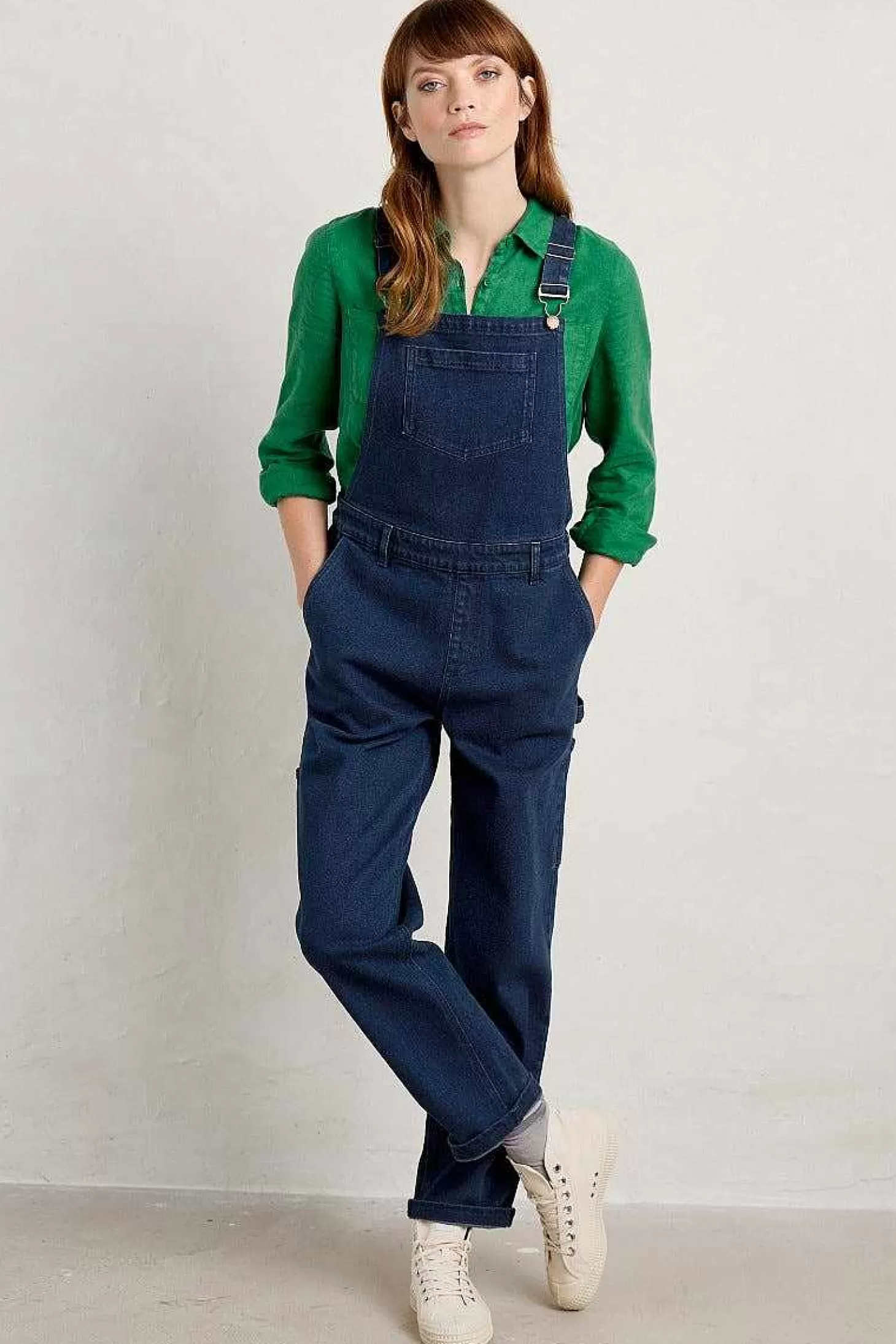 Women Seasalt Cornwall Rock Arch Dungarees