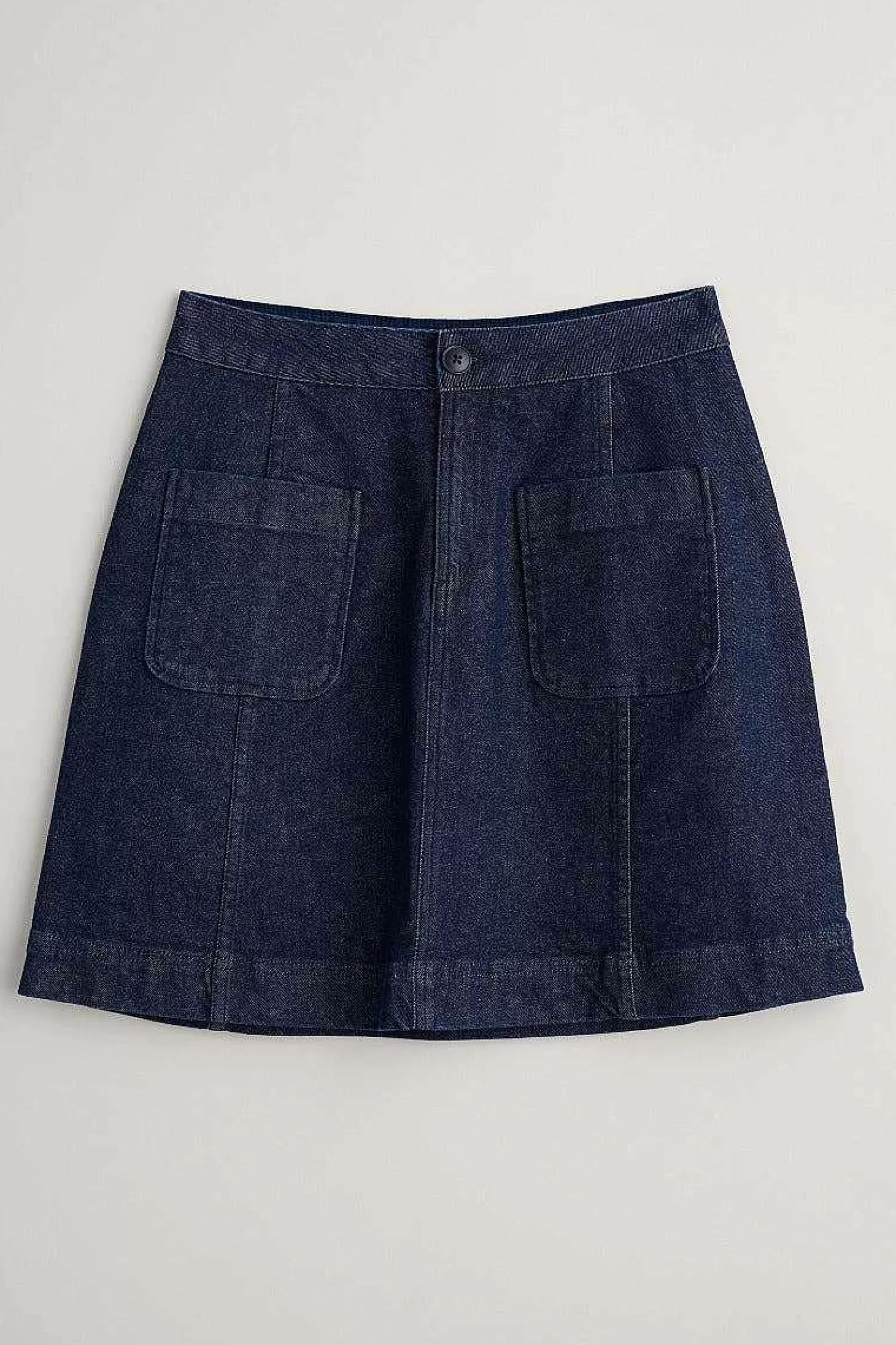 Women Seasalt Cornwall Rolling Sands Denim Skirt