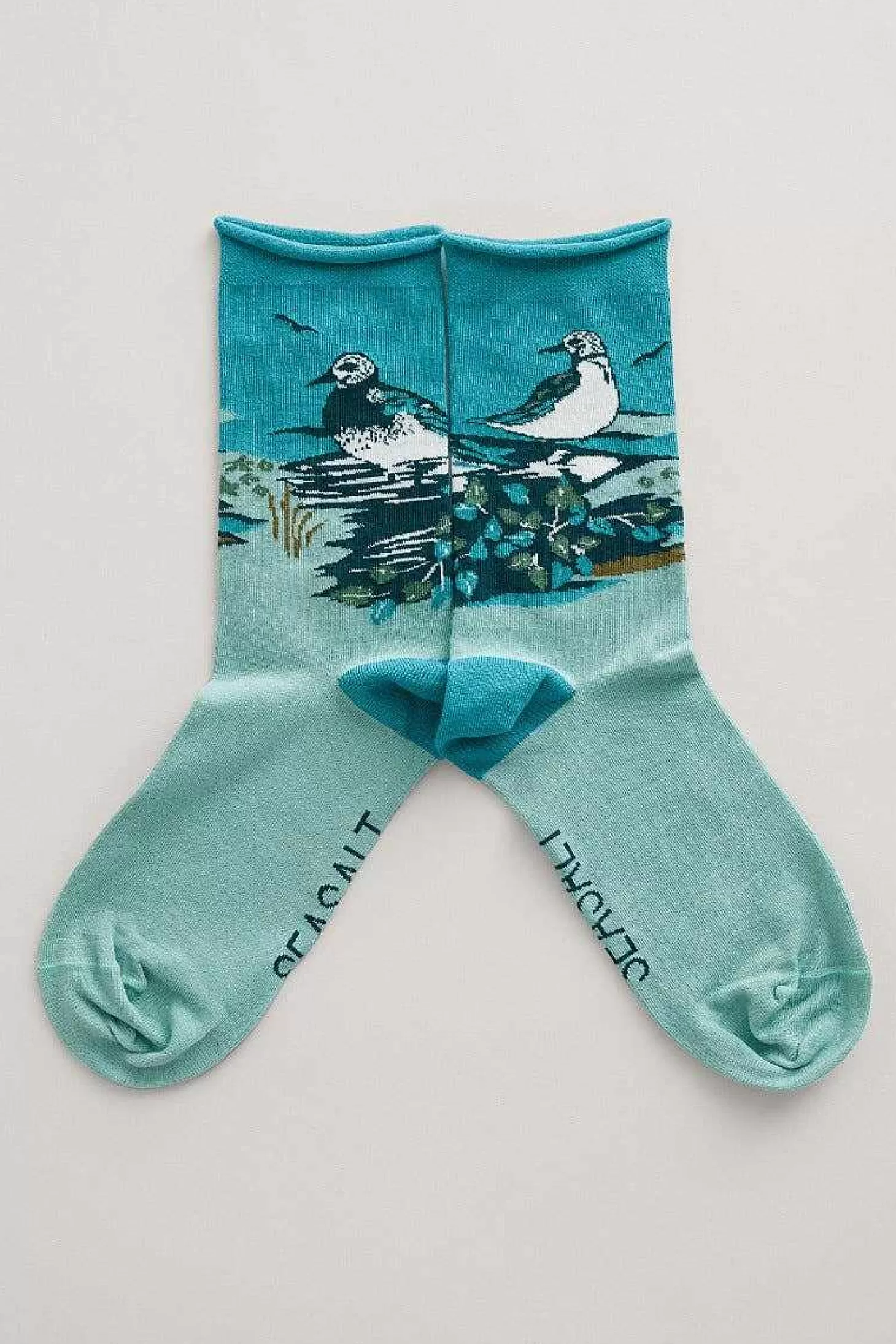 Women Seasalt Cornwall Women's Postcard Organic Cotton Socks