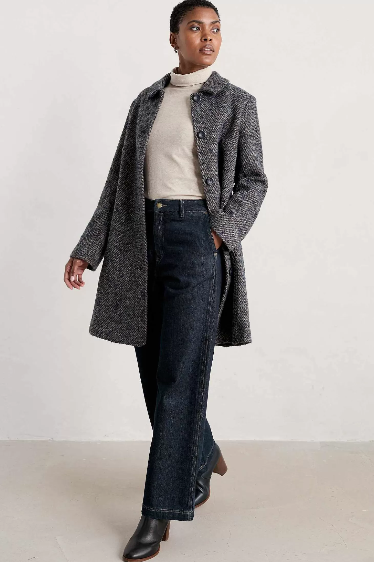 Women Seasalt Cornwall Wood Cabin Coat